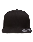 Yupoong Adult 6-Panel Structured Flat Visor Classic Snapback 6089